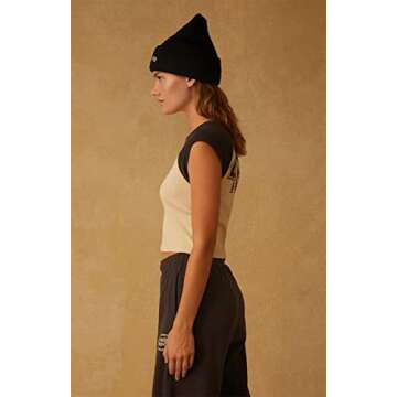 Land Rover Women's 48 Raglan T-Shirt - White/Black Size Medium