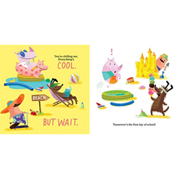 School Is Cool Book for Kids Ages 3-7