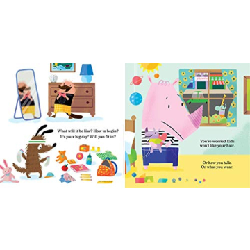 School Is Cool Book for Kids Ages 3-7