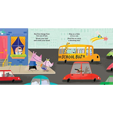 School Is Cool Book for Kids Ages 3-7