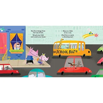 School Is Cool Book for Kids Ages 3-7