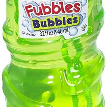Little Kids Fubbles Non-Toxic Bubble Solution 32oz