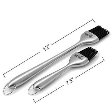 Kitchen Basting Brush Set - Precision & Versatility for Grilling