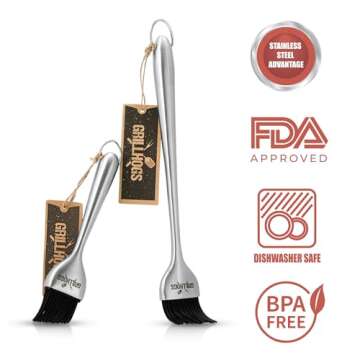 Kitchen Basting Brush Set - Precision & Versatility for Grilling
