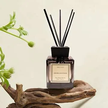 White Musk Cedar Reed Diffuser for Elegant Home Scenting