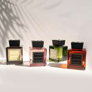 White Musk Cedar Reed Diffuser for Elegant Home Scenting