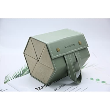 Stylish MANUOQI 6-Slot Sunglasses Travel Organizer