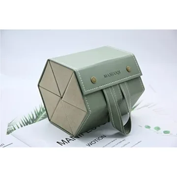 Stylish MANUOQI 6-Slot Sunglasses Travel Organizer