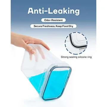 Airtight Food Storage Containers for Kitchen Organization