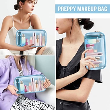 Nylon Small Clear Makeup Bag for Stylish Organization