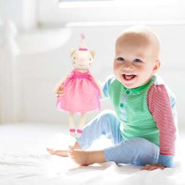 Buy MON AMI Pia Party Kitty Plush Toy for Kids | 12" Stuffed Cat