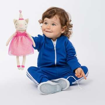 Buy MON AMI Pia Party Kitty Plush Toy for Kids | 12" Stuffed Cat