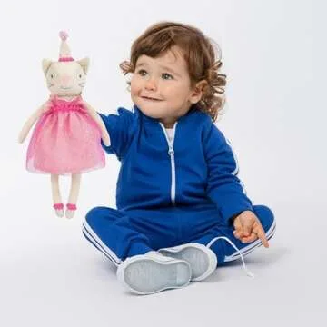 Buy MON AMI Pia Party Kitty Plush Toy for Kids | 12" Stuffed Cat