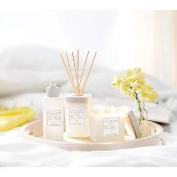 CLEAN RESERVE Home Linen & Room Spray | Aromatic Mist in Reusable Glass Vase | Gentle Vegan Formula | Perfect Freshener for Fabrics or Air | 5.0 oz/148 mL