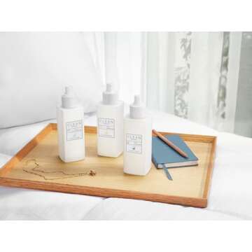 CLEAN RESERVE Home Linen & Room Spray | Aromatic Mist in Reusable Glass Vase | Gentle Vegan Formula | Perfect Freshener for Fabrics or Air | 5.0 oz/148 mL