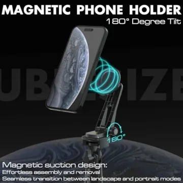 UBeesize 12'' Ring Light with Tripod and Phone Holder