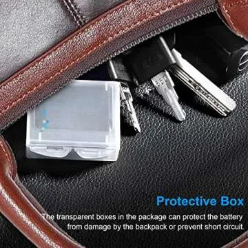 TOMSHEIR 1800mAh Battery & USB Fast Charger for GoPro