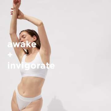 By Rosie Jane Wake Up Everyday Body Wash - Lightly Scented Body Wash with Lemon Verbena, Grapefruit, Geranium & Eucalyptus for All Skin Types - Hydrating & Soothing Shower Products for Women (236ml)