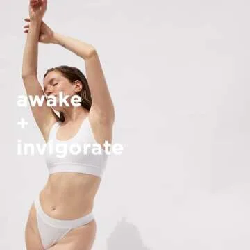 By Rosie Jane Wake Up Everyday Body Wash - Lightly Scented Body Wash with Lemon Verbena, Grapefruit, Geranium & Eucalyptus for All Skin Types - Hydrating & Soothing Shower Products for Women (236ml)