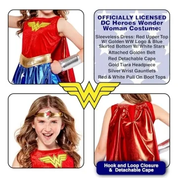 Rubies DC Wonder Woman Costume for Kids - Empowering Adventures!