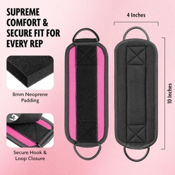 DMoose Fitness Ankle Straps - Premium Comfort for Workouts