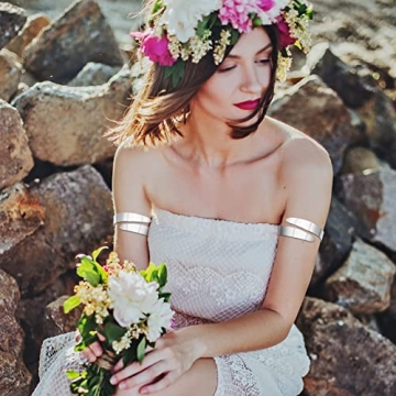 RechicGu Stylish Adjustable Greek Arm Cuffs