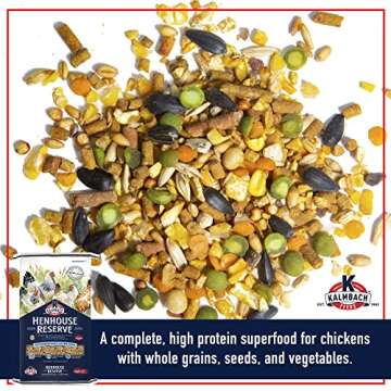 Kalmbach Feeds Henhouse Reserve 17% Whole Grain Complete Layer Feed for Hens, 50 lb