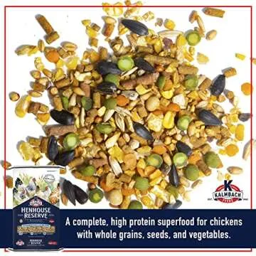 Kalmbach Feeds Henhouse Reserve 17% Whole Grain Complete Layer Feed for Hens, 50 lb