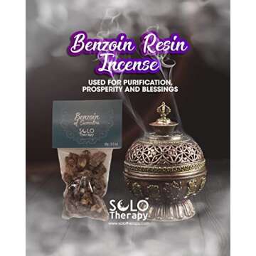 Benzoin of Sumatra Incense 0.5 oz - Love, Peace, Inspiration