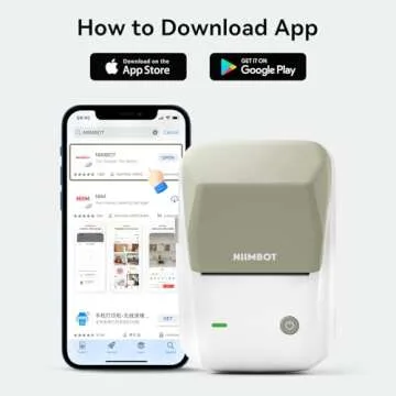 NIIMBOT B1 Label Maker - Portable Thermal Printer for Easy Labels