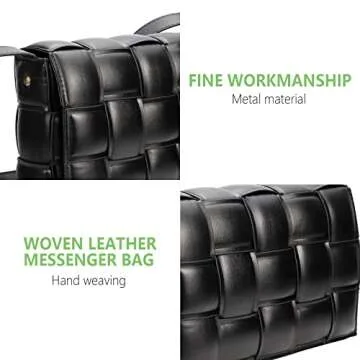 Trendy Padded Cassette Crossbody Handbag for Women