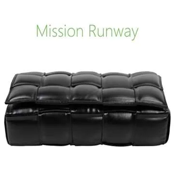 Trendy Padded Cassette Crossbody Handbag for Women