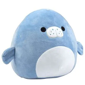 Squishmallows Original 8-Inch Maeve The Manatee - Official Jazwares Easter Plush - Collectible Soft ...