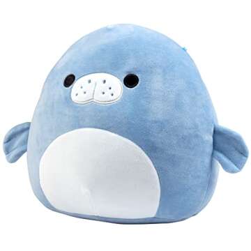 Squishmallows Maeve the Manatee 8-Inch Plush Toy
