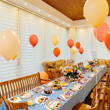 gisgfim 96 Pcs Rosh Hashanah Party Supplies Set