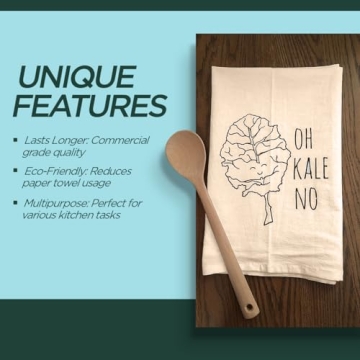 Organic Cotton Flour Sack Towels - Versatile Kitchen & Craft Essential