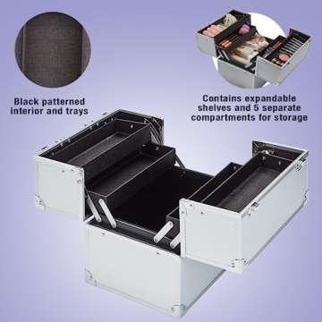 Conair Makeup Beauty Case - Stylish and Secure Organizer