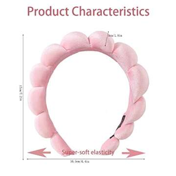 Spa Headbands for Women - Face Washing & Makeup Removal