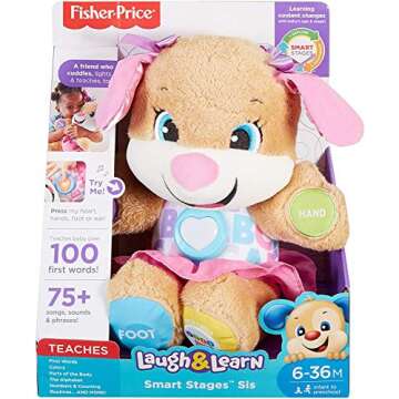 Fisher-Price Smart Stages Sis Toy for Early Learning