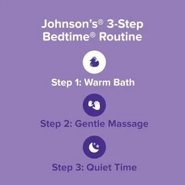 Johnson's Bedtime Baby Bubble Bath with Relaxing & Soothing NaturalCalm Aromas, Hypoallergenic, Gentle & Tear-Free Nighttime Bubble Bath for Babies, Kids & Toddlers, 27.1 fl. oz