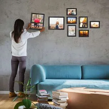 Giftgarden 8x10 Multi Photo Frames Set for Wall Decor