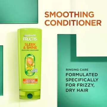 Garnier Fructis Sleek & Shine Hair Care Set for Frizz