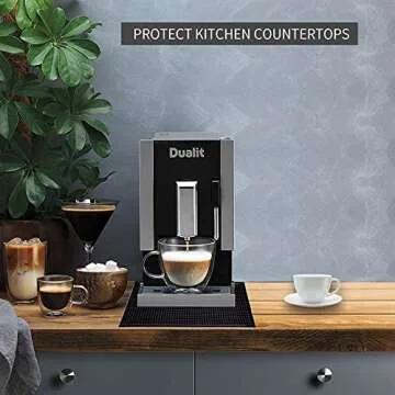 WowDay Bar Mat Non-Slip Rubber Bar Mats for Countertop Bartending Bar Service Spill Mat Bar Restaurant Table Drink Mat Barber Station Mat for Hair Salon (18 * 12 * 0.4" - 2PCS)