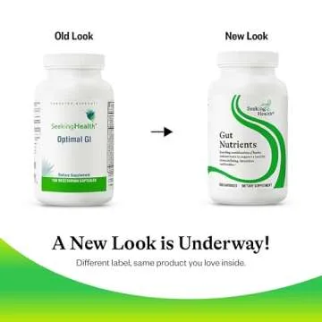 Seeking Health Optimal GI - Digestive & Gastrointestinal Supplement - Digestion Support with N-Acetyl D-Glucosamine & Methylsulfonylmethane - Support GI Barrier with Digestive Support - 150 Capsules