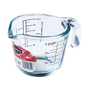 Durable Ôcuisine Arcuisine Measuring Jug – 0.25L Borosilicate Glass