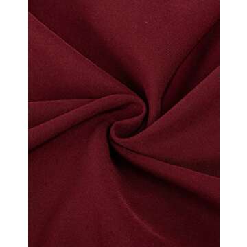 Women's Steampunk Pirate Skirts Gypsy Hippie Lace Victorian Gothic Skirts Wine M