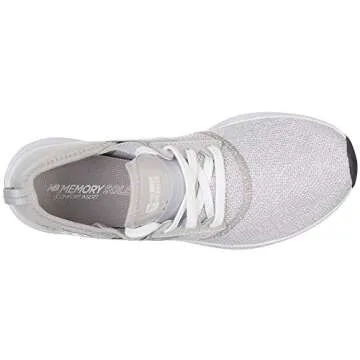 New Balance Women's FuelCore Nergize V1 Sneaker, White/Grey, 7.5 Wide