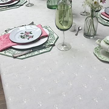 Amelie Michel French Quilted Placemat - Elegant Dining Decor