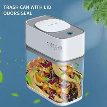 JOYBOS Motion Sensor Bathroom Trash Can for Stylish Clean