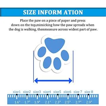 CovertSafe& Dog Boots for Dogs Non-Slip, Waterproof Dog Booties for Outdoor, Dog Shoes for Medium to Large Dogs 4Pcs with Rugged Sole Black-Blue